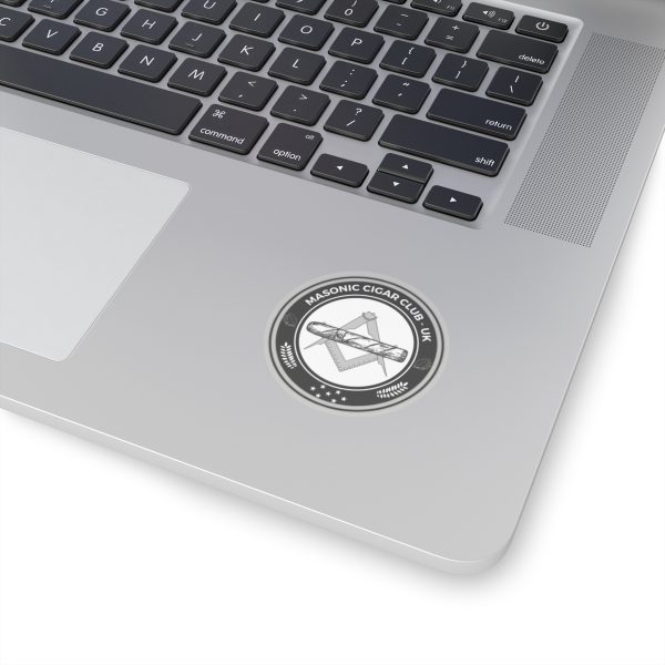 Masonic Cigar Club - UK Sticker - Image 2